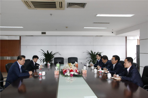 【领导关怀】市城投集团总经理李红良赴九游会j9网站调研指导工作