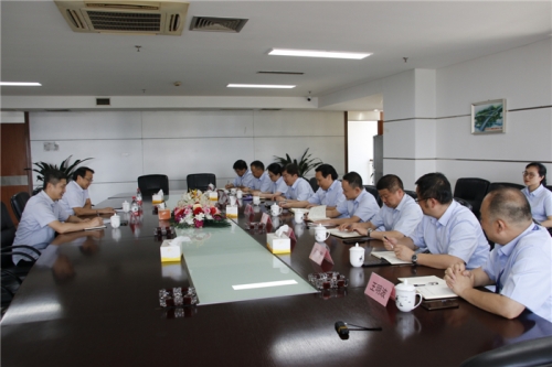 【领导关怀】市城投集团党委副书记郭东晓一行赴九游会j9网站集团走访调研